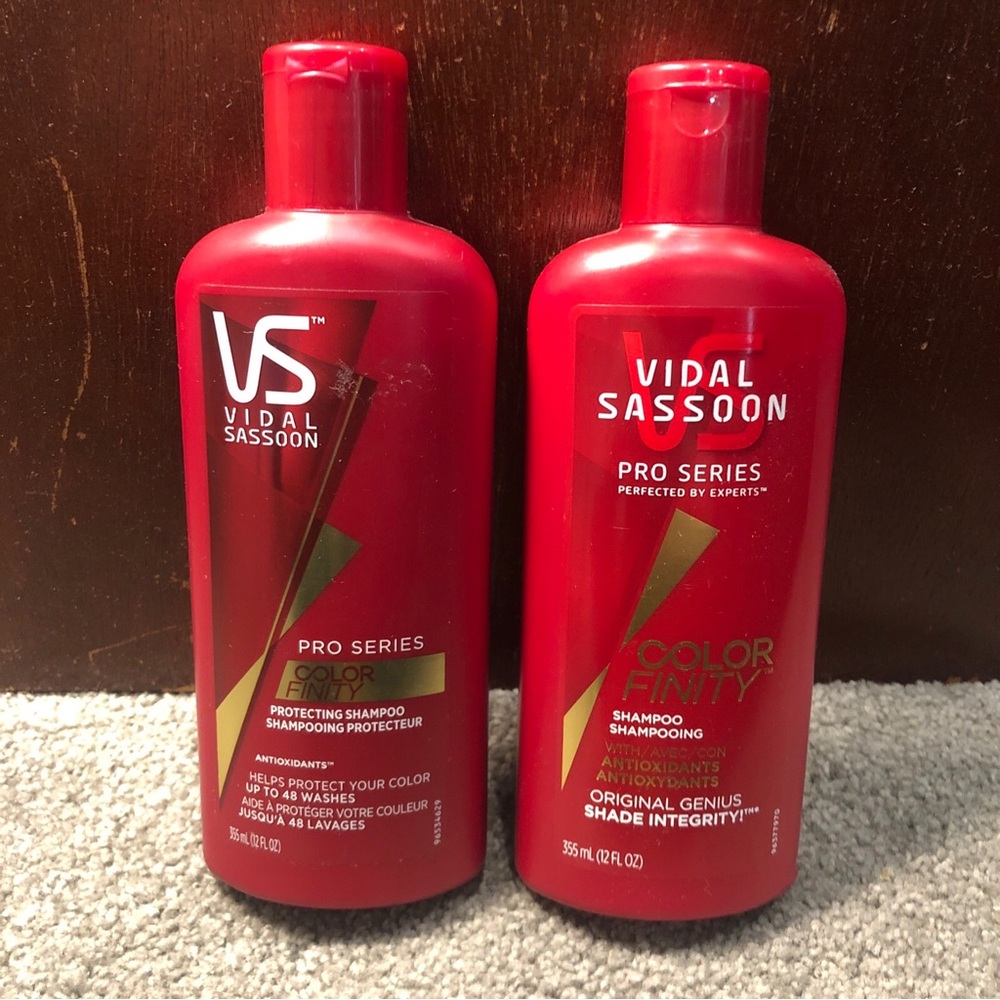 X2 Vidal Sassoon VS Pro Series Color Finity Shampoo w/ Antioxidants, 12oz